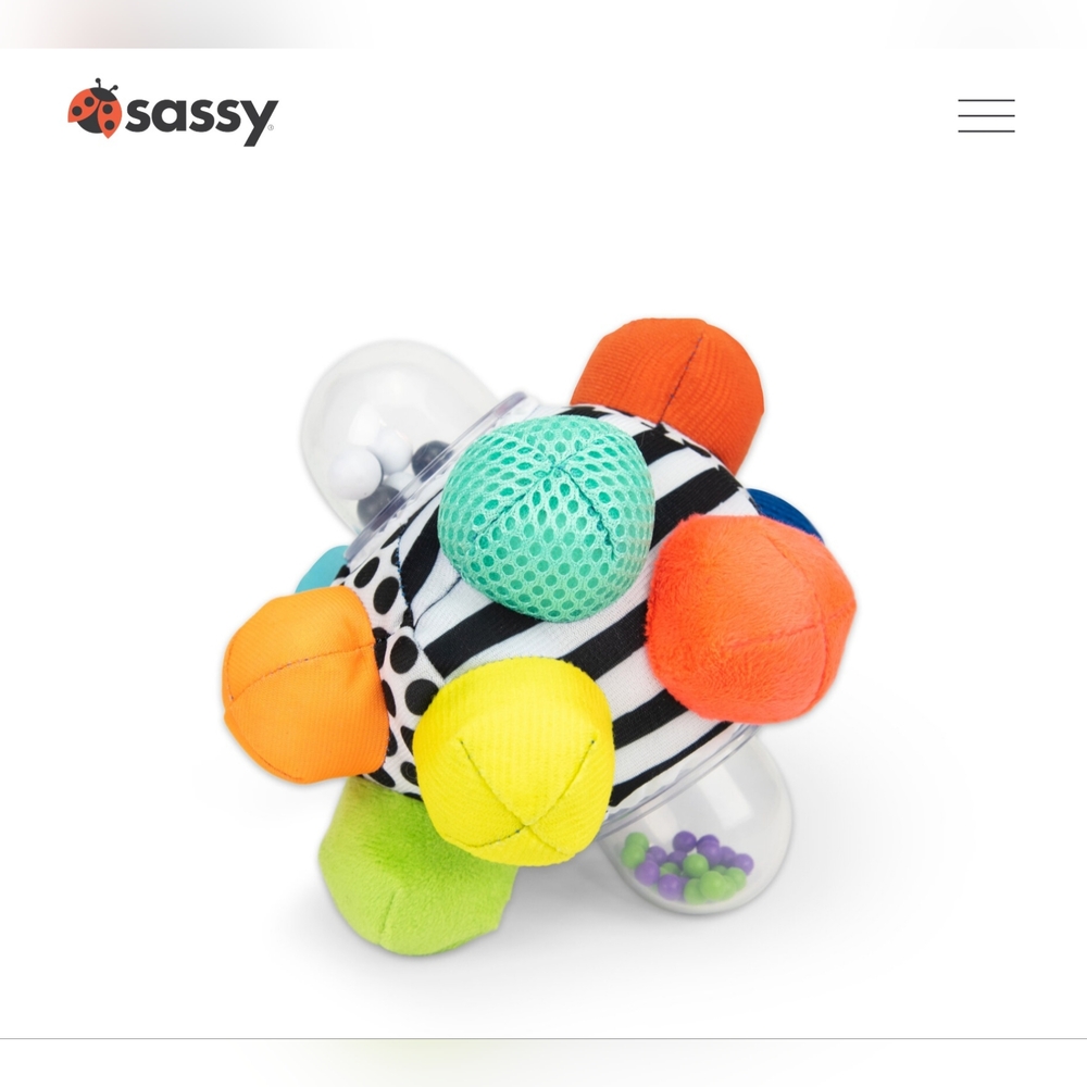Sassy Developmental Bumpy Ball